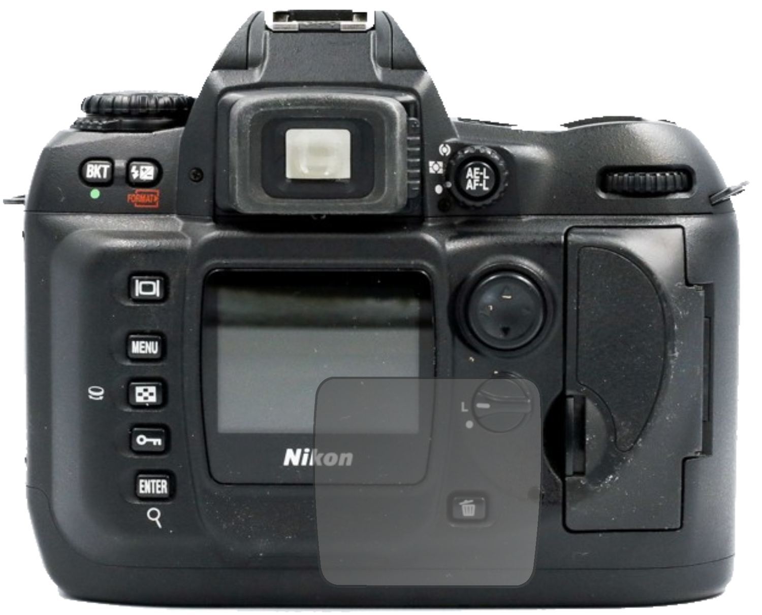 Blickschutzfolie für Nikon D100 matt Schutzfolie P (1)