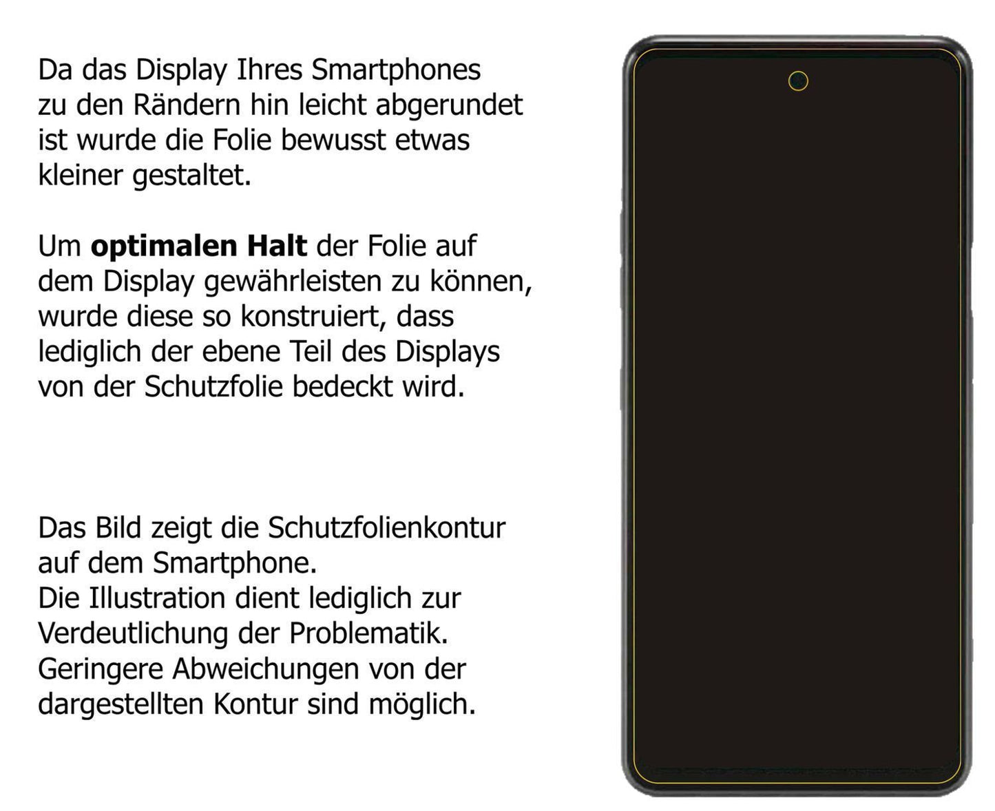 2x 9H Schutzfolie matt für LG Q92 5G Panzerfolie (3)