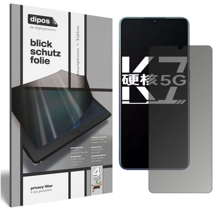 Blickschutzfolie für Oppo K7 5G matt Schutzfolie P (1)