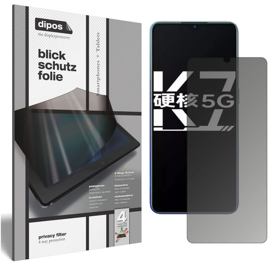 Blickschutzfolie für Oppo K7 5G matt Schutzfolie P (1)