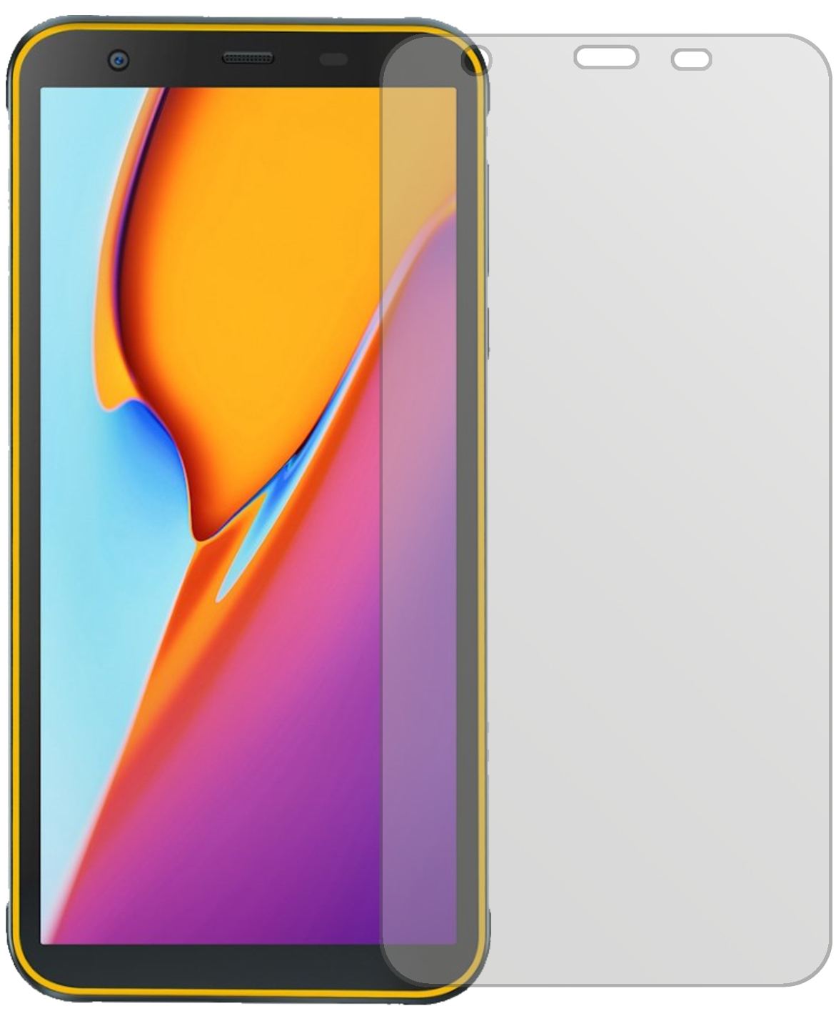 2x Schutzfolie matt für Blackview BV6300 Pro Displ (2)
