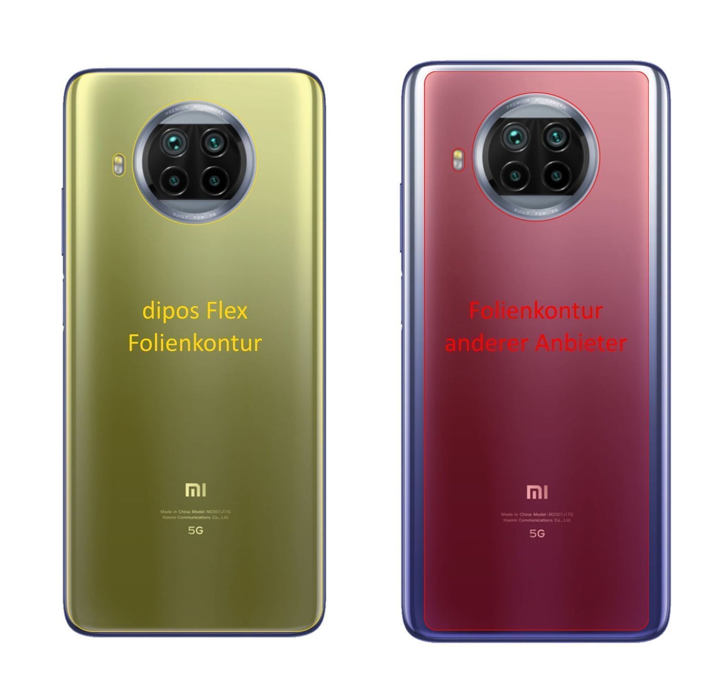 2x 3D Full Cover Schutzfolie für Xiaomi Mi 10T Lit (2)