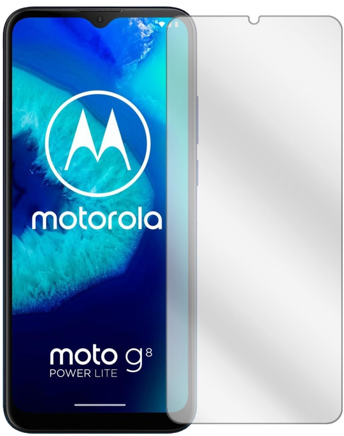 5x Schutzfolie klar für Motorola Moto G8 Power Lit (2)