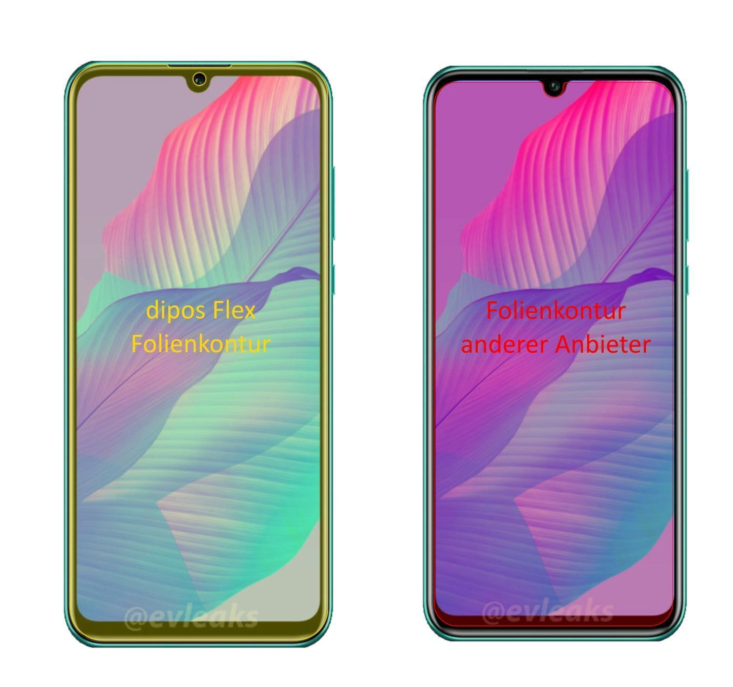 3x 3D Full Cover Schutzfolie für Huawei P Smart S (2)