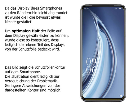 1x Schutzfolie matt für Elephone PX Pro Display-Sc (6)
