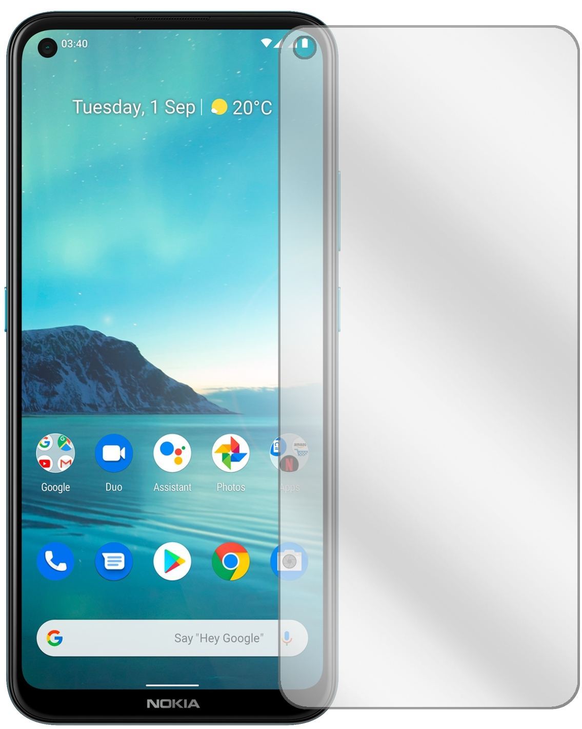 6x Schutzfolie klar für Nokia 46115 Display-Schutz (2)