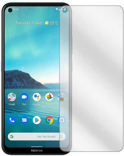2x Schutzfolie klar für Nokia 46115 Display-Schutz (2)