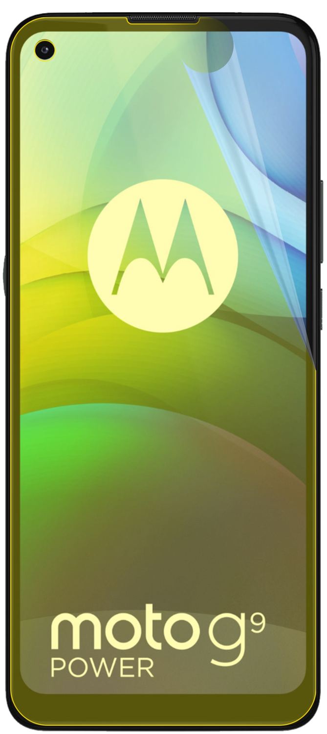 2x 3D Full Cover Schutzfolie für Motorola Moto G9  (3)