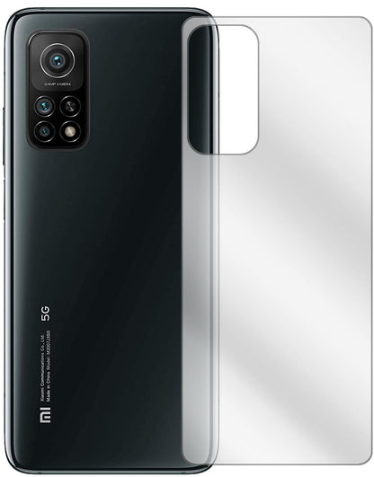 2x Schutzfolie klar für Xiaomi Mi 10T Rückseite Di (2)