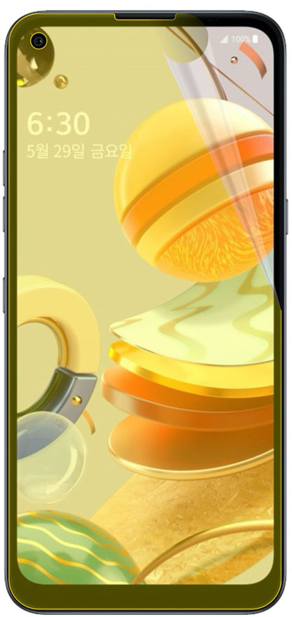 2x 3D Full Cover Schutzfolie für LG Q61 (3)