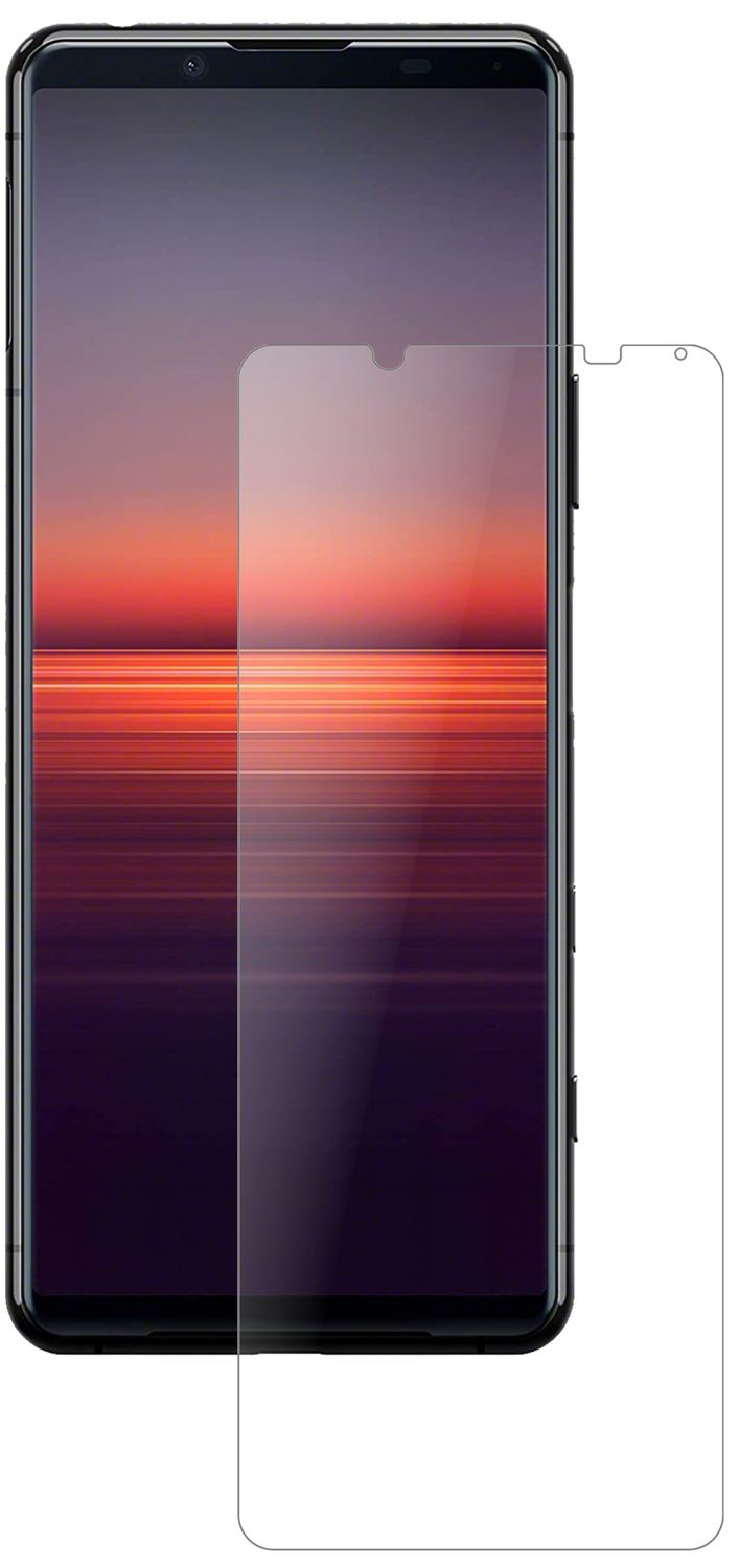 1x 9H Schutzfolie matt für Sony Xperia 5 II Panzer (2)