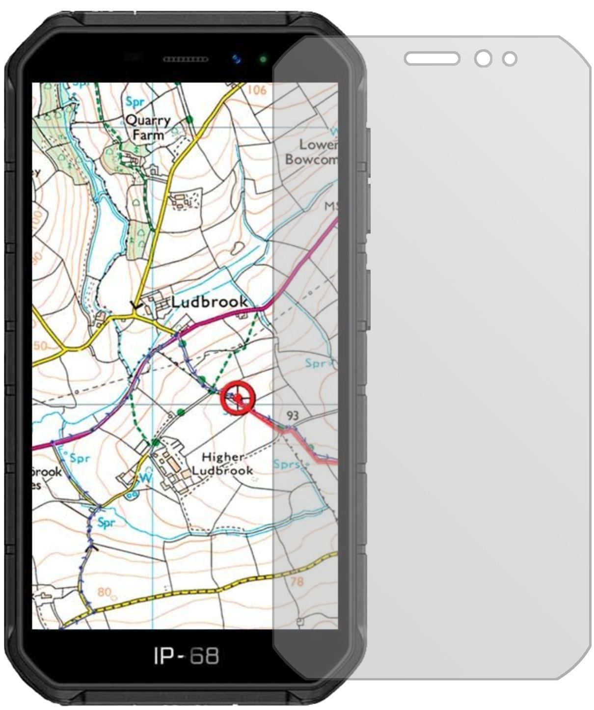 6x Schutzfolie matt für Ulefone Armor X7 Pro Displ (2)