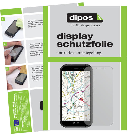 2x Schutzfolie matt für Ulefone Armor X7 Pro Displ (1)