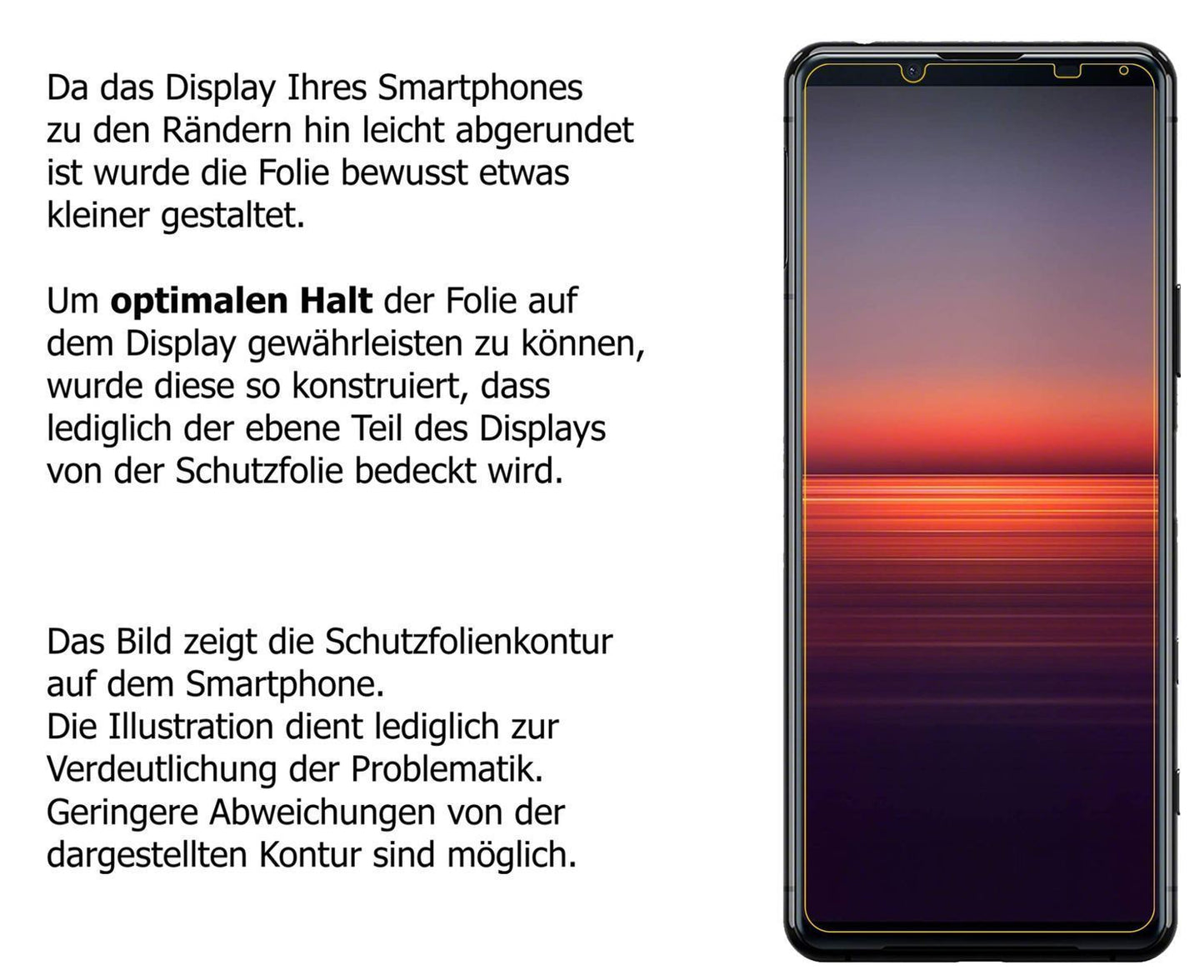 2x 9H Schutzfolie für Sony Xperia 5 II Panzerfolie (3)