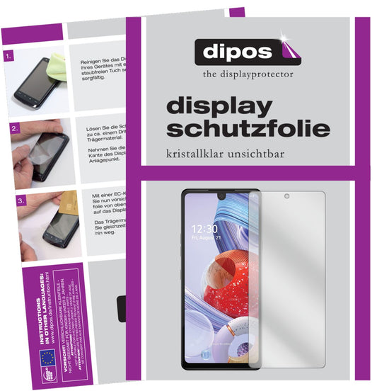 2x Schutzfolie klar für LG Stylo 6 Display-Schutzf (1)