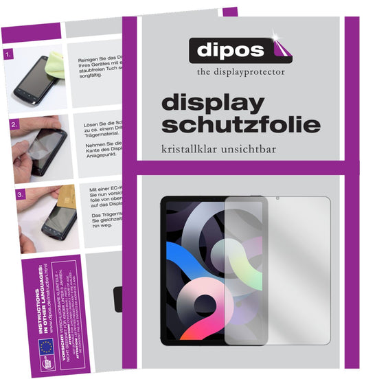 1x Schutzfolie klar für Apple iPad Air 10.9 Zoll ( (1)