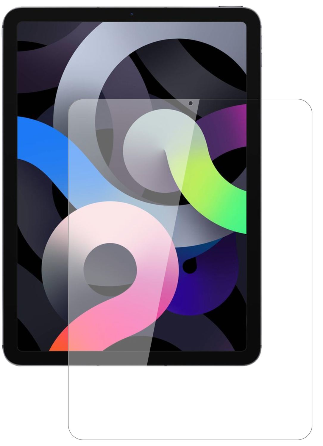 2x 9H Schutzfolie für Apple iPad Air 10.9 Zoll (20 (2)