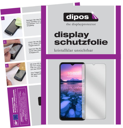 2x Schutzfolie klar für ZTE Blade 20 5G Display-Sc (1)