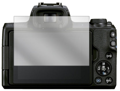 2x Schutzfolie klar für Canon EOS M50 Mark II Disp (2)