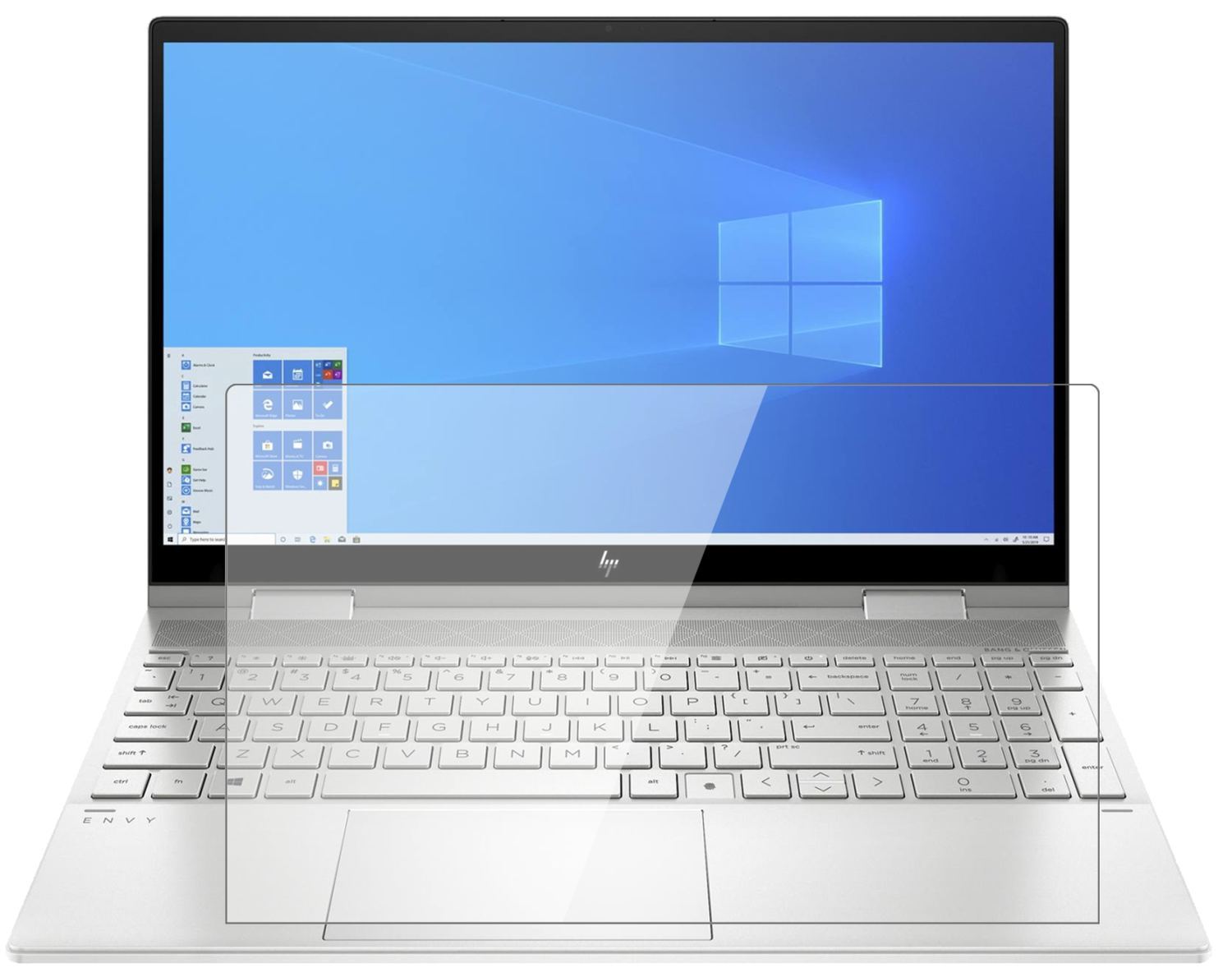 1x 9H Schutzfolie für HP Envy x360 15 ed0768ng Pan (2)
