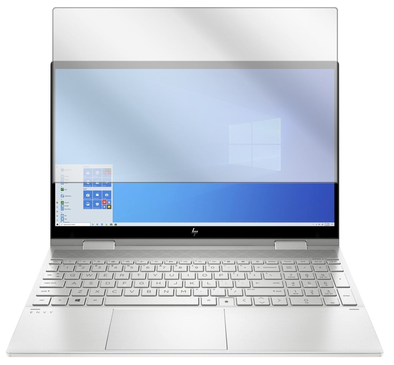 1x Schutzfolie klar für HP Envy x360 15 ed0768ng D (2)