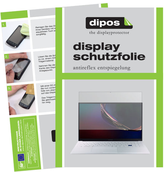 2x Schutzfolie matt für Samsung Galaxy Book Ion 15 (1)