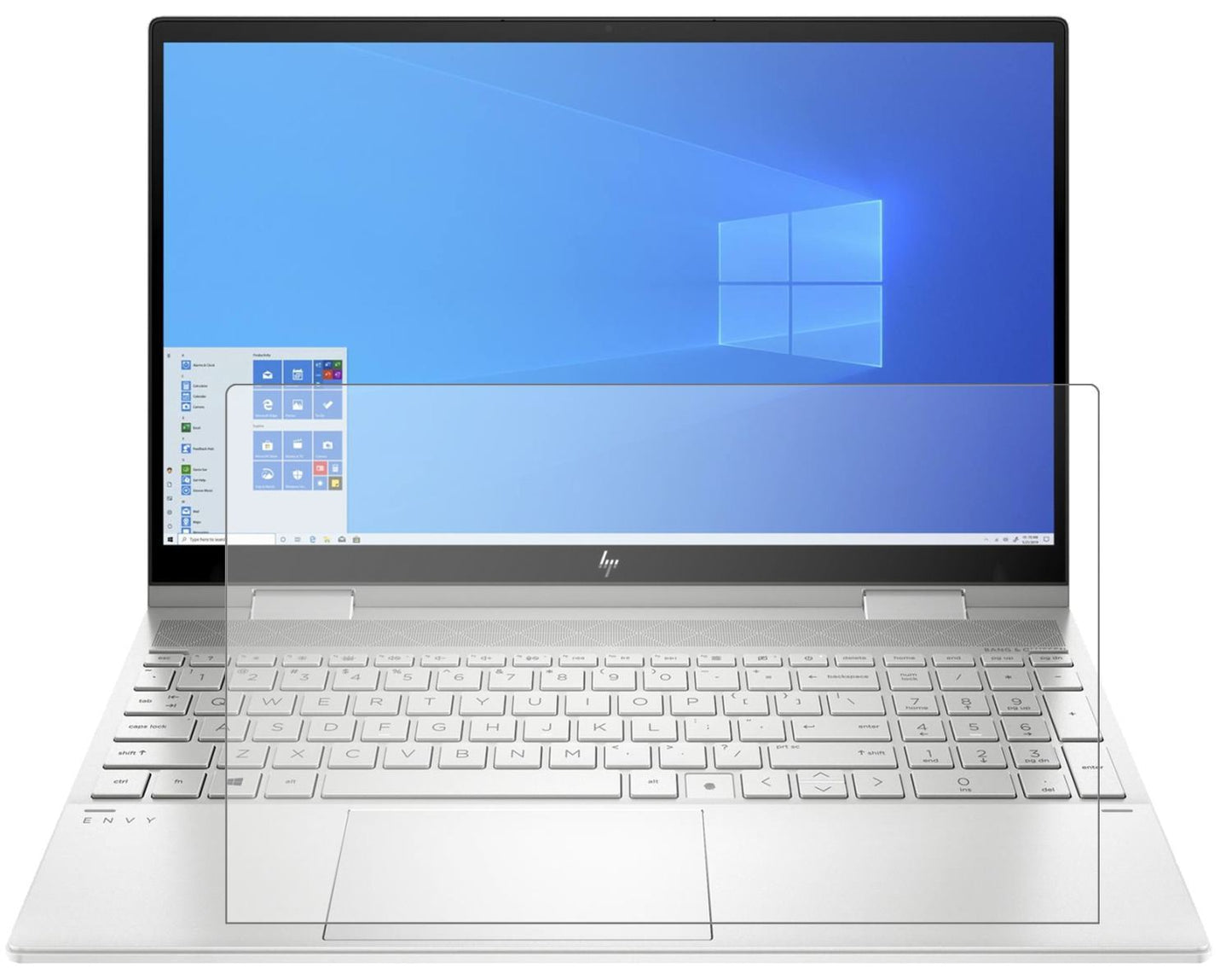 2x 9H Schutzfolie matt für HP Envy x360 15 ed0768n (2)