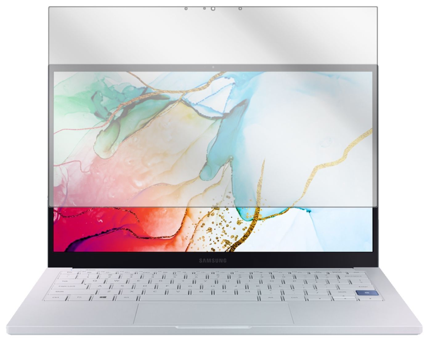 1x Schutzfolie klar für Samsung Galaxy Book Ion 13 (2)