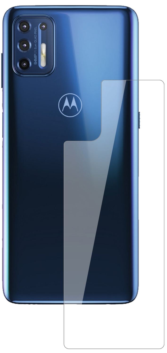 2x 9H Schutzfolie für Motorola Moto G9 Plus Rückse (2)