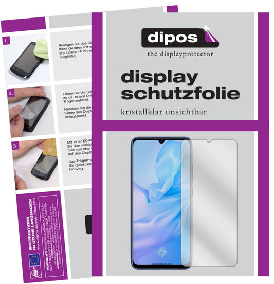 2x Schutzfolie klar für Vivo Y51 (2020) Display-Sc (1)