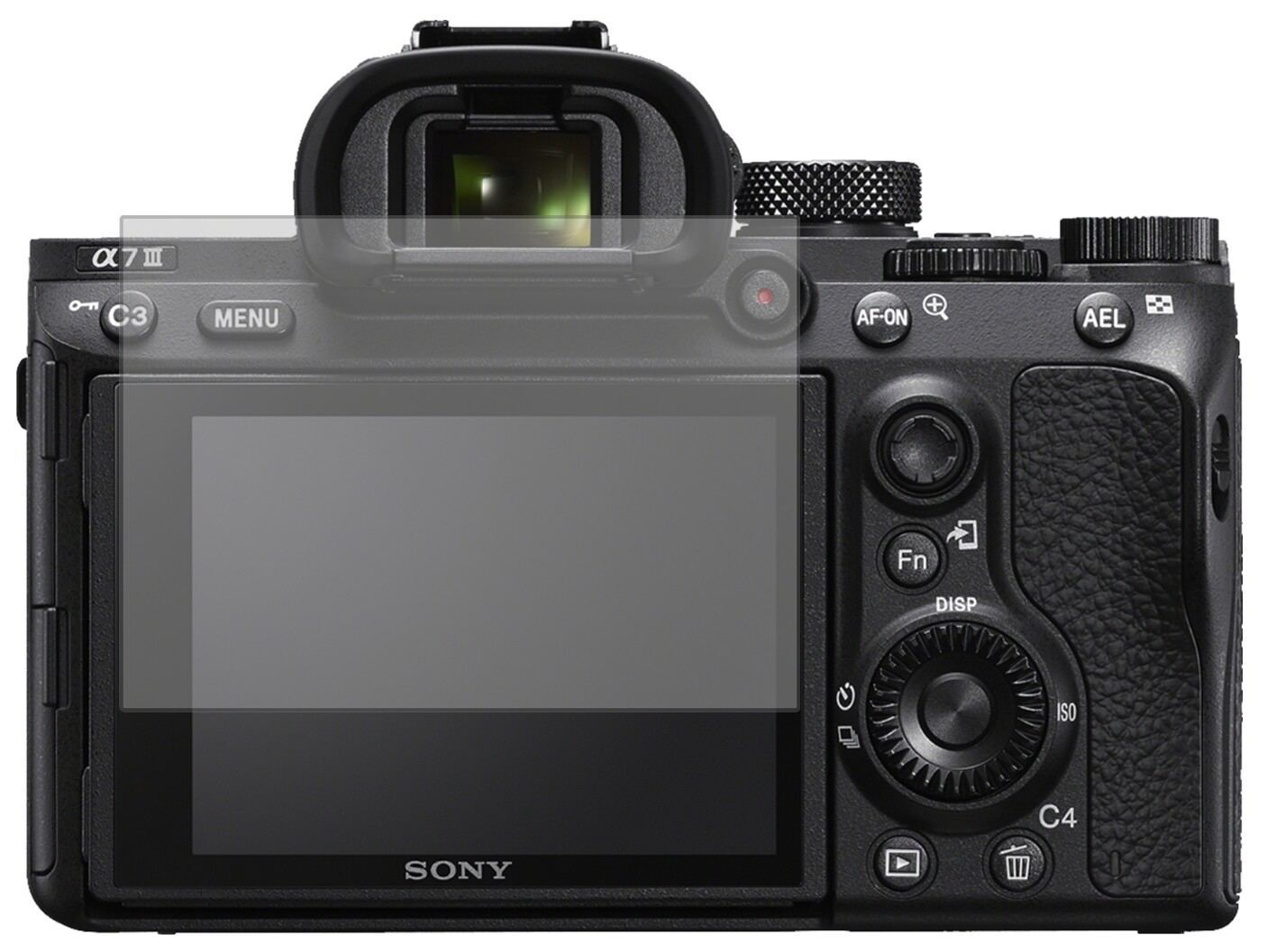 6x Schutzfolie matt für Sony Alpha 7C Display-Schu (2)