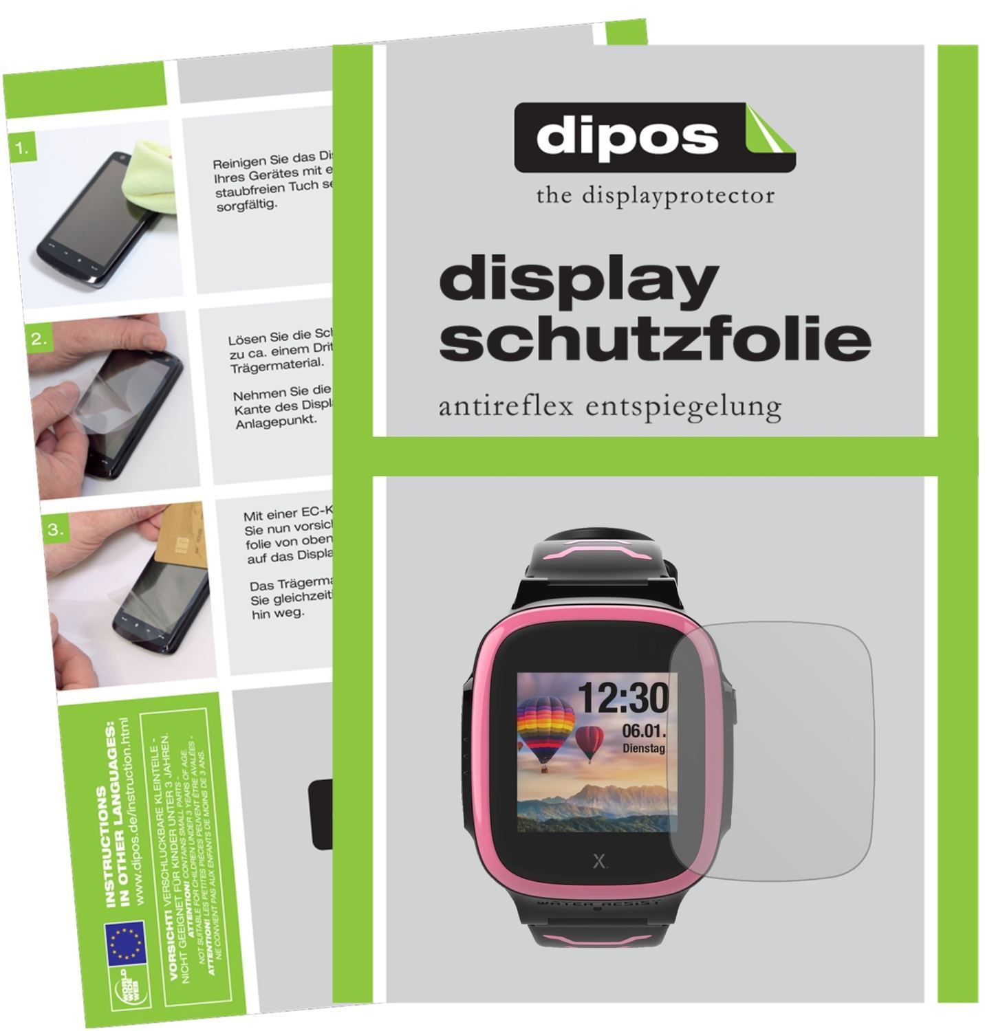 2x Schutzfolie matt für Xplora X5 Play Display-Sch (1)