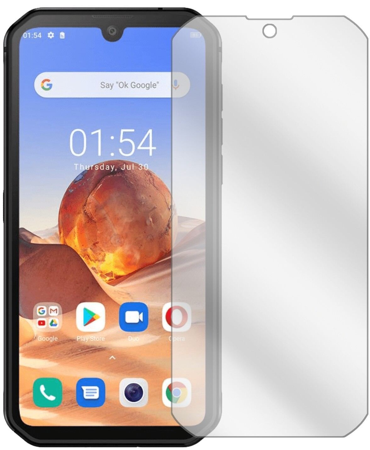 2x Schutzfolie klar für Blackview BV9900E Display- (2)