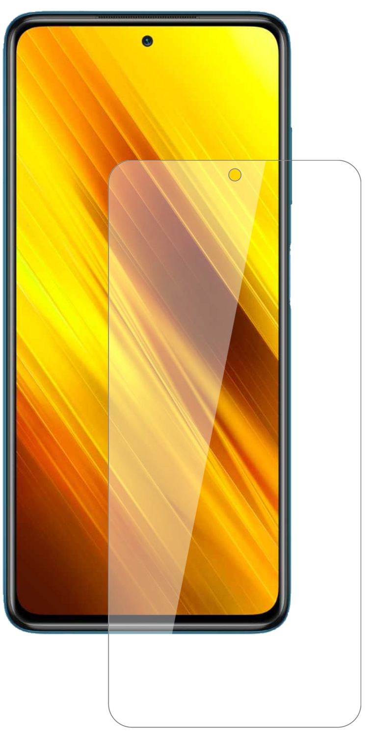 2x 9H Schutzfolie für Poco X3 NFC Panzerfolie (2)