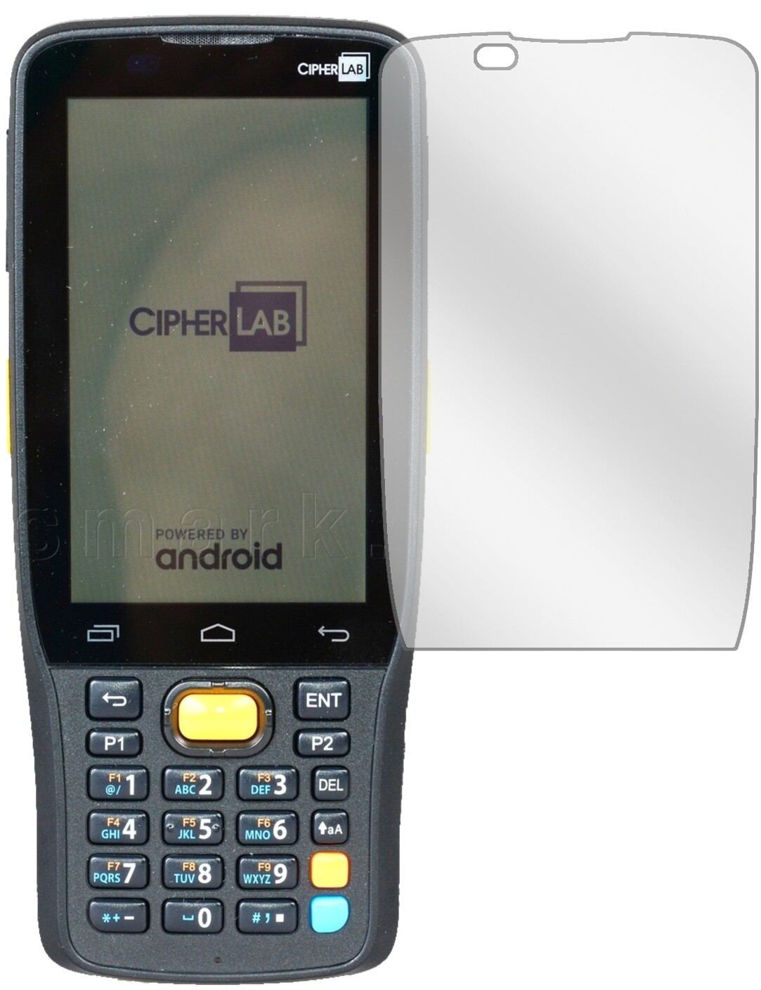 2x Schutzfolie klar für CipherLab RK25 Display-Sch (2)