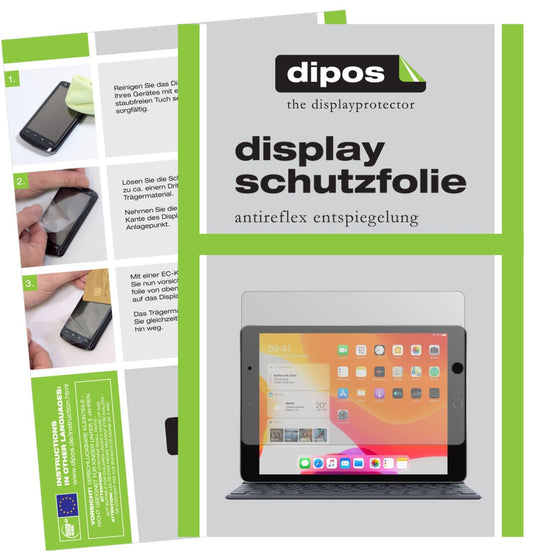2x Schutzfolie matt für Apple iPad 10.2 Zoll (2020 (1)