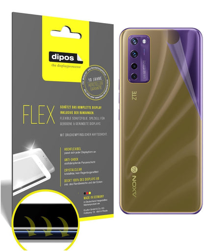 3x 3D Full Cover Schutzfolie für ZTE A20 5G Rückse (1)