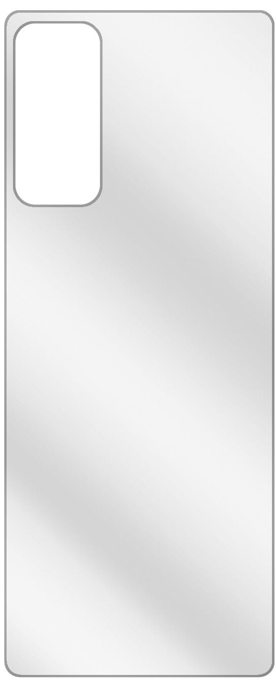 6x Schutzfolie klar für ZTE A20 5G Rückseite Displ (3)