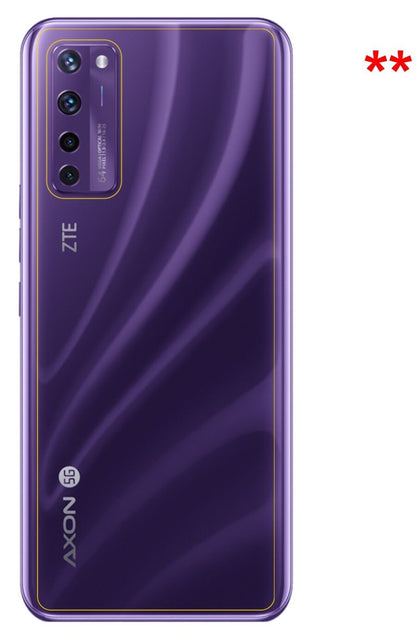 6x Schutzfolie klar für ZTE A20 5G Rückseite Displ (5)