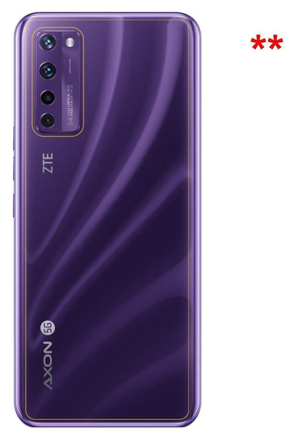1x 9H Schutzfolie für ZTE Axon 20 5G Rückseite Pan (3)