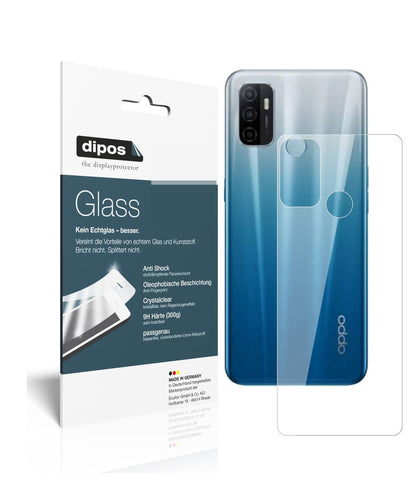 2x 9H Schutzfolie für Oppo A53 (2020) Rückseite Pa (1)