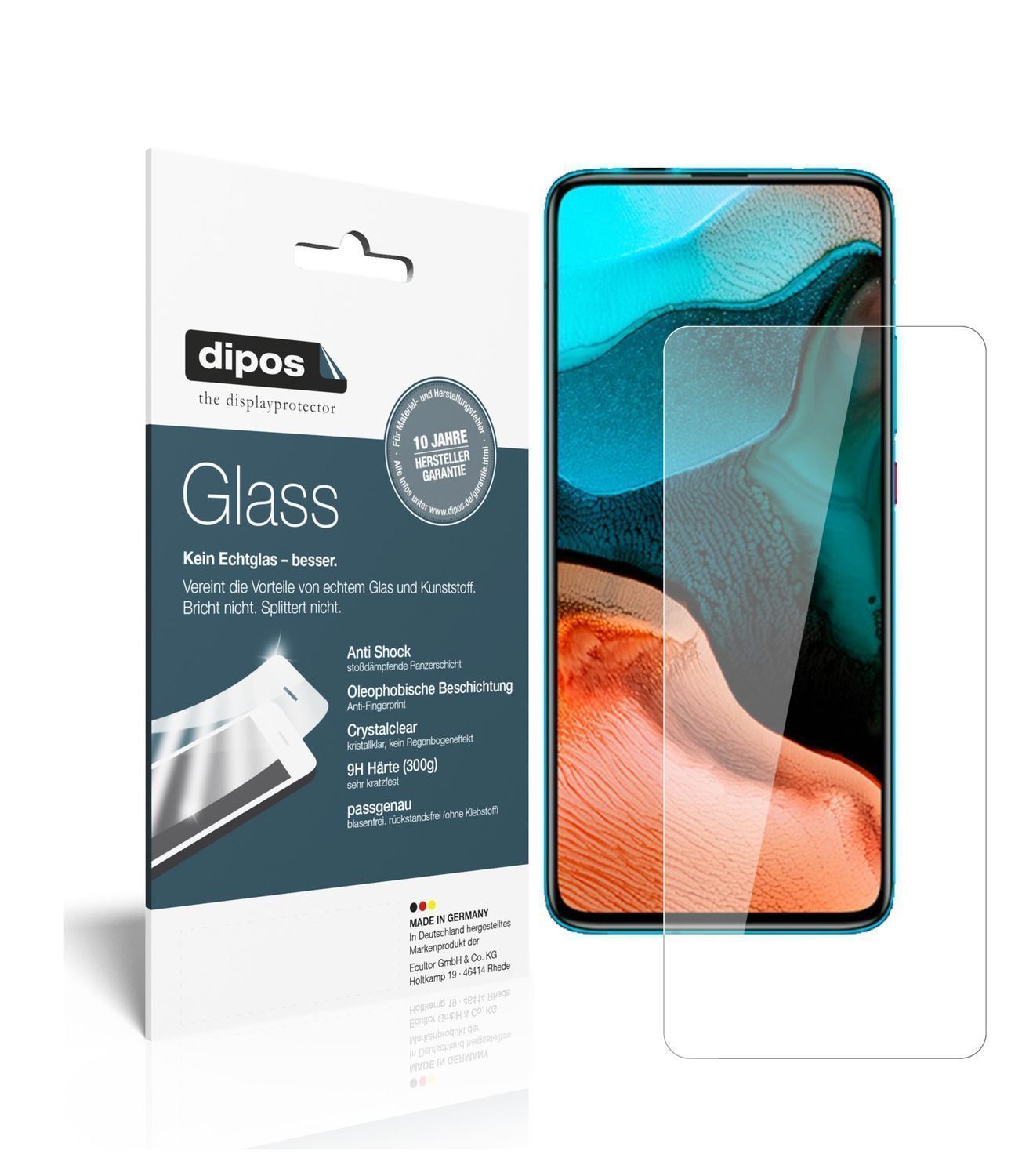 2x 9H Schutzfolie für Xiaomi Redmi K30 Ultra Panze (1)