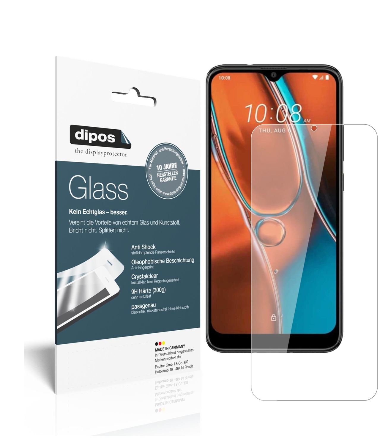 2x 9H Schutzfolie für HTC Wildfire E2 Panzerfolie (1)