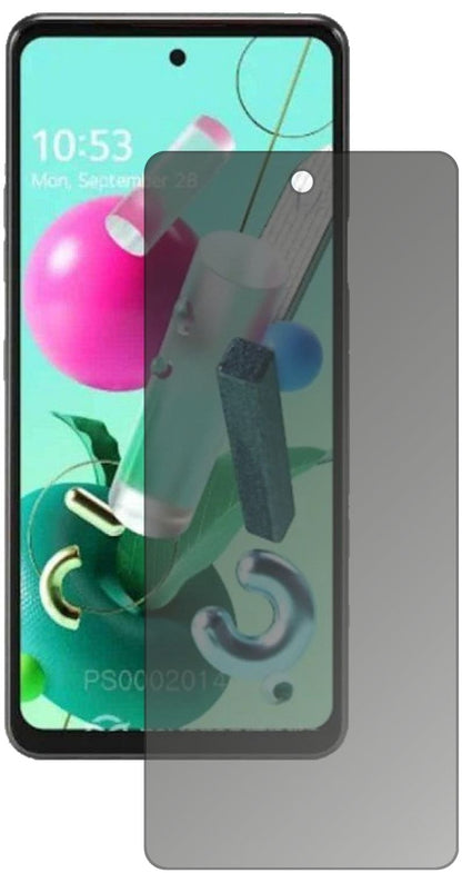 Blickschutzfolie für LG Q92 matt Schutzfolie Priva (2)