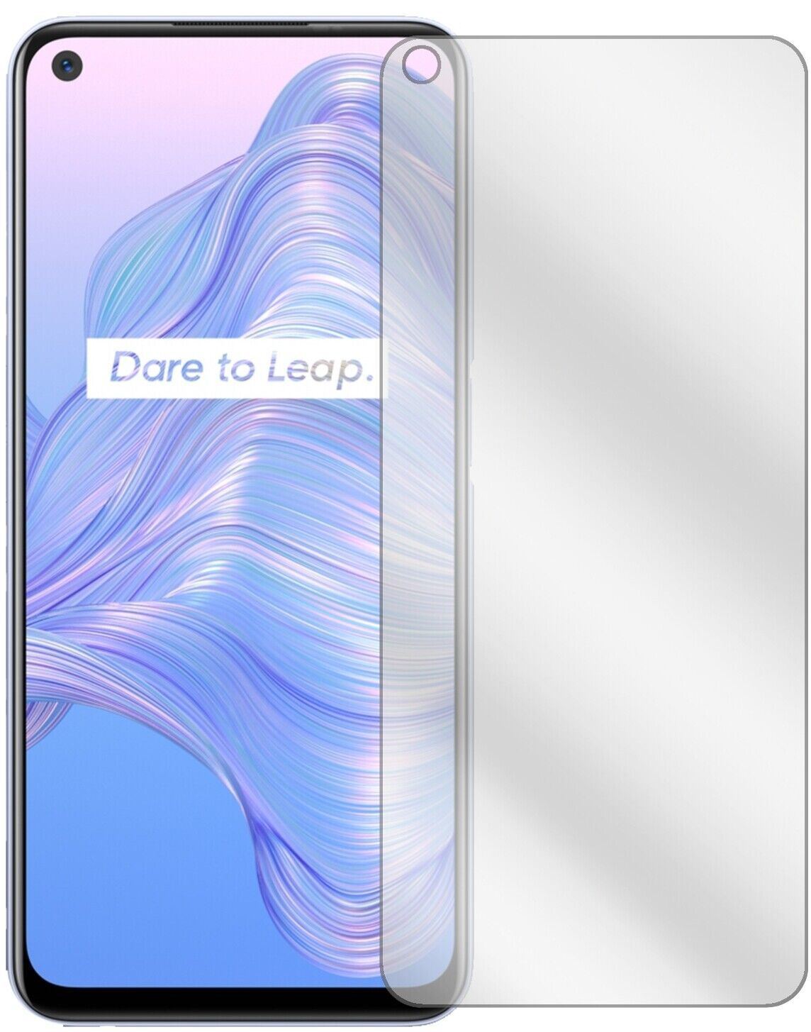 5x Schutzfolie klar für Oppo Realme V5 5G Display- (2)