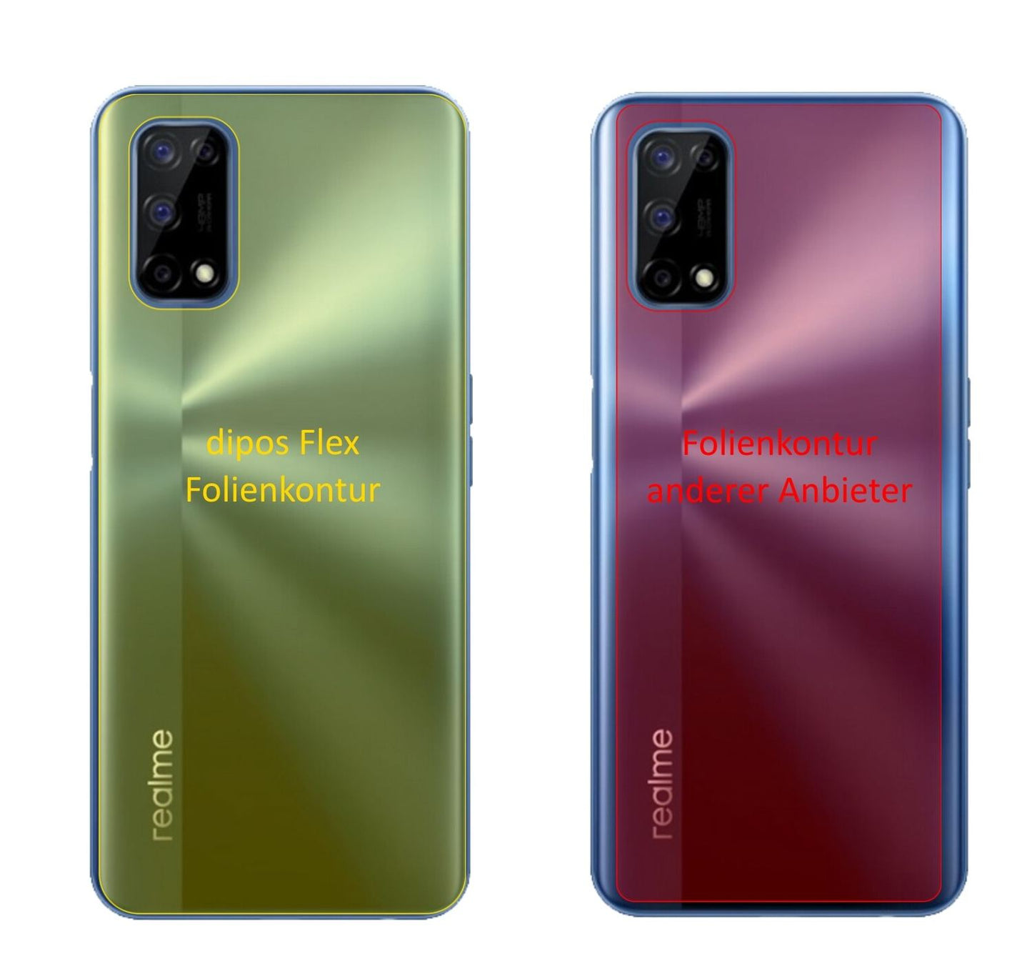 3x 3D Full Cover Schutzfolie für Oppo Realme V5 5G (2)