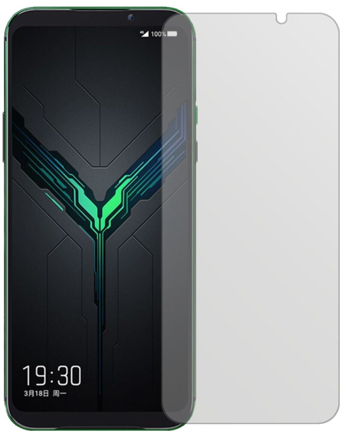 5x Schutzfolie matt für Xiaomi Black Shark 3S Disp (2)