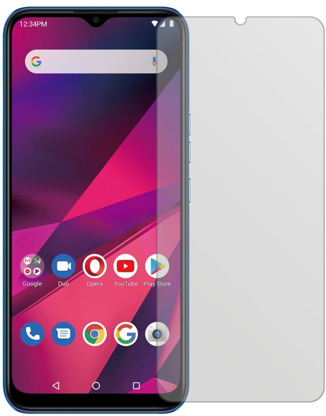 5x Schutzfolie matt für BLU G90 Display-Schutzfoli (2)