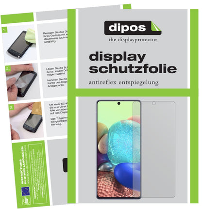 6x Schutzfolie matt für Samsung Galaxy A71 5G Disp (1)