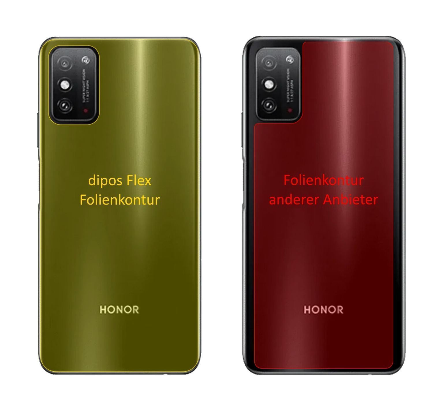 3x 3D Full Cover Schutzfolie für Honor X10 Max Rüc (2)